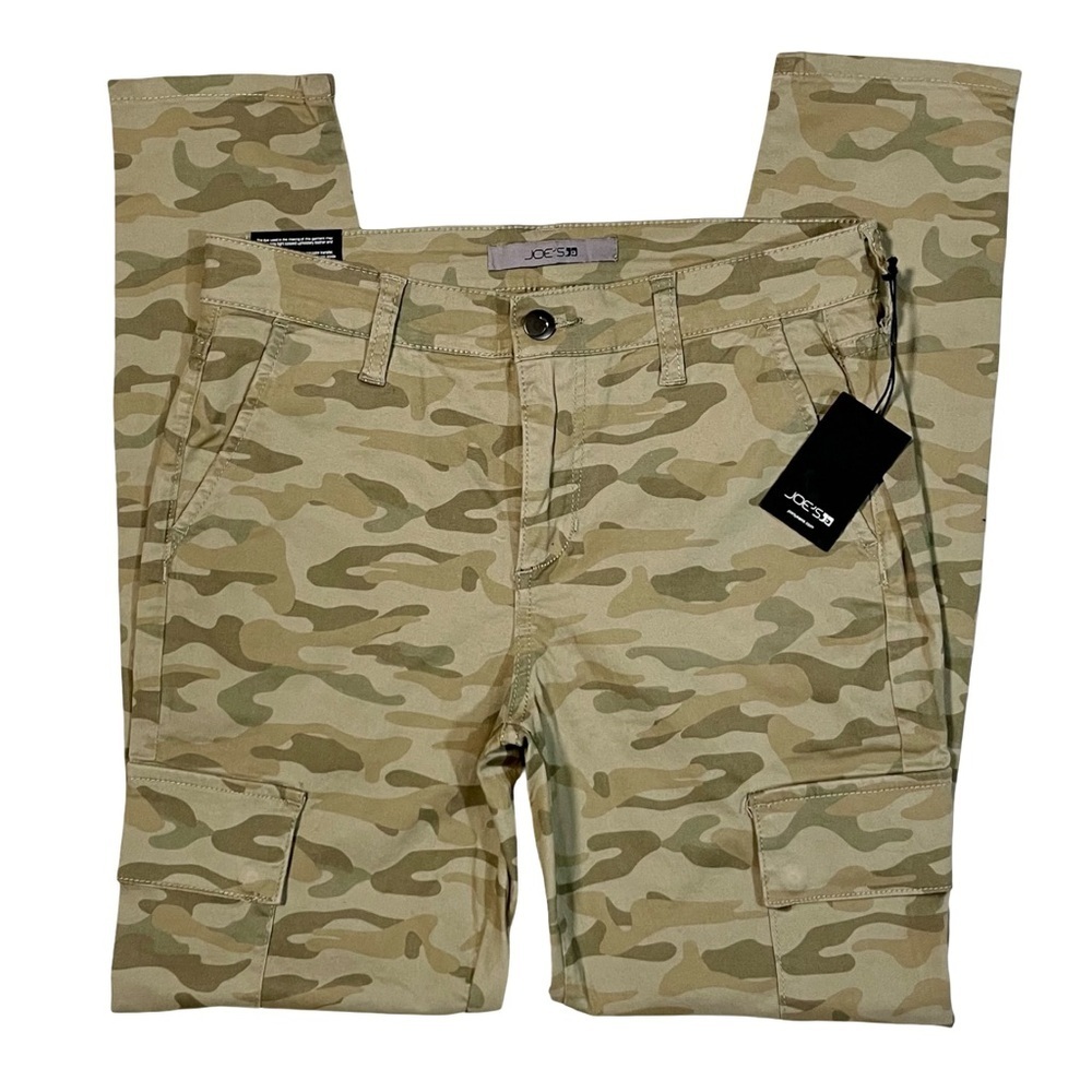 NWT Joe’s Jeans Skinny Ankle Camo Cargo Pants Size 27